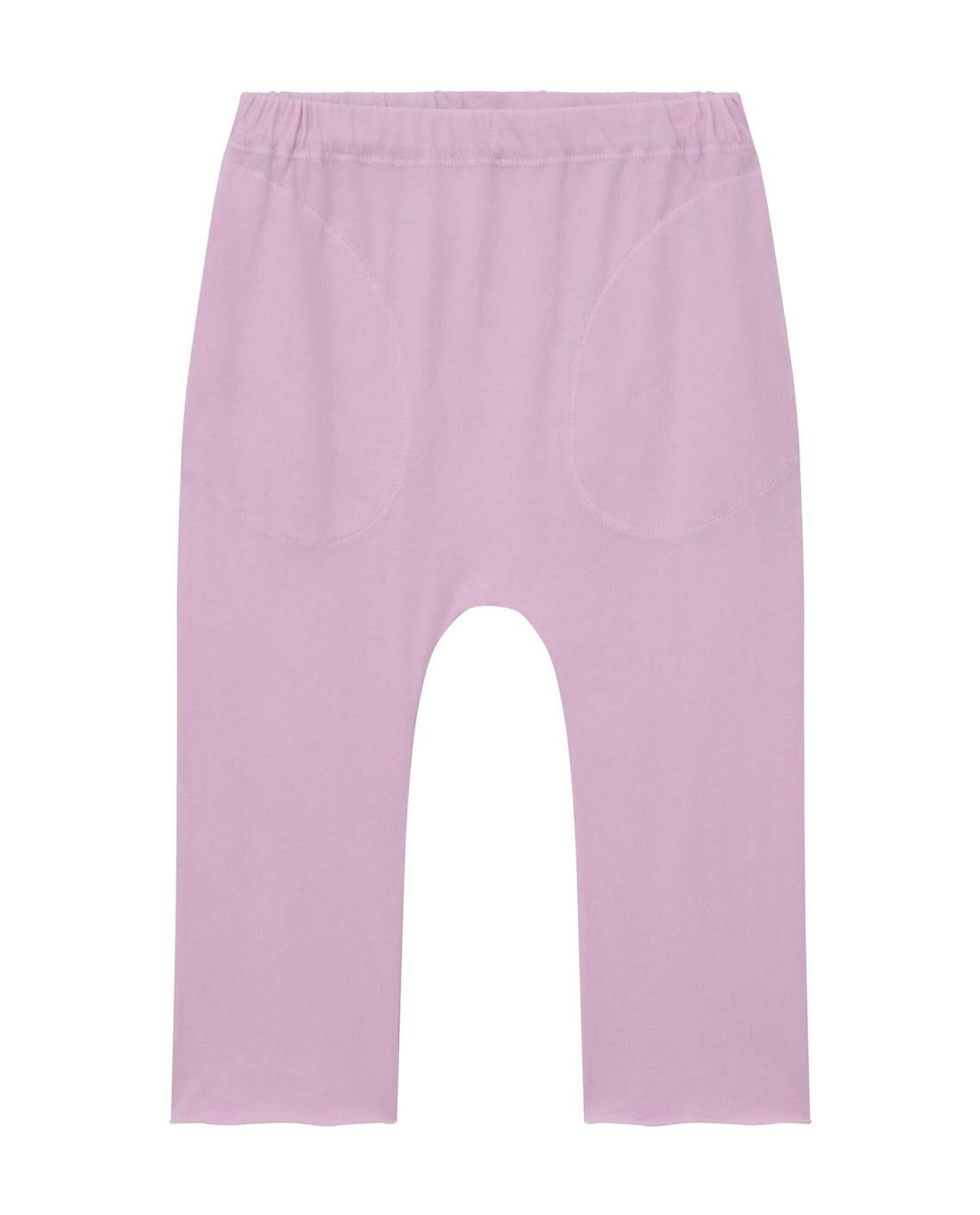 Tees &amp; Sweats | Kids The Great. The Little Jersey Crop. Solid Lilac Blossom