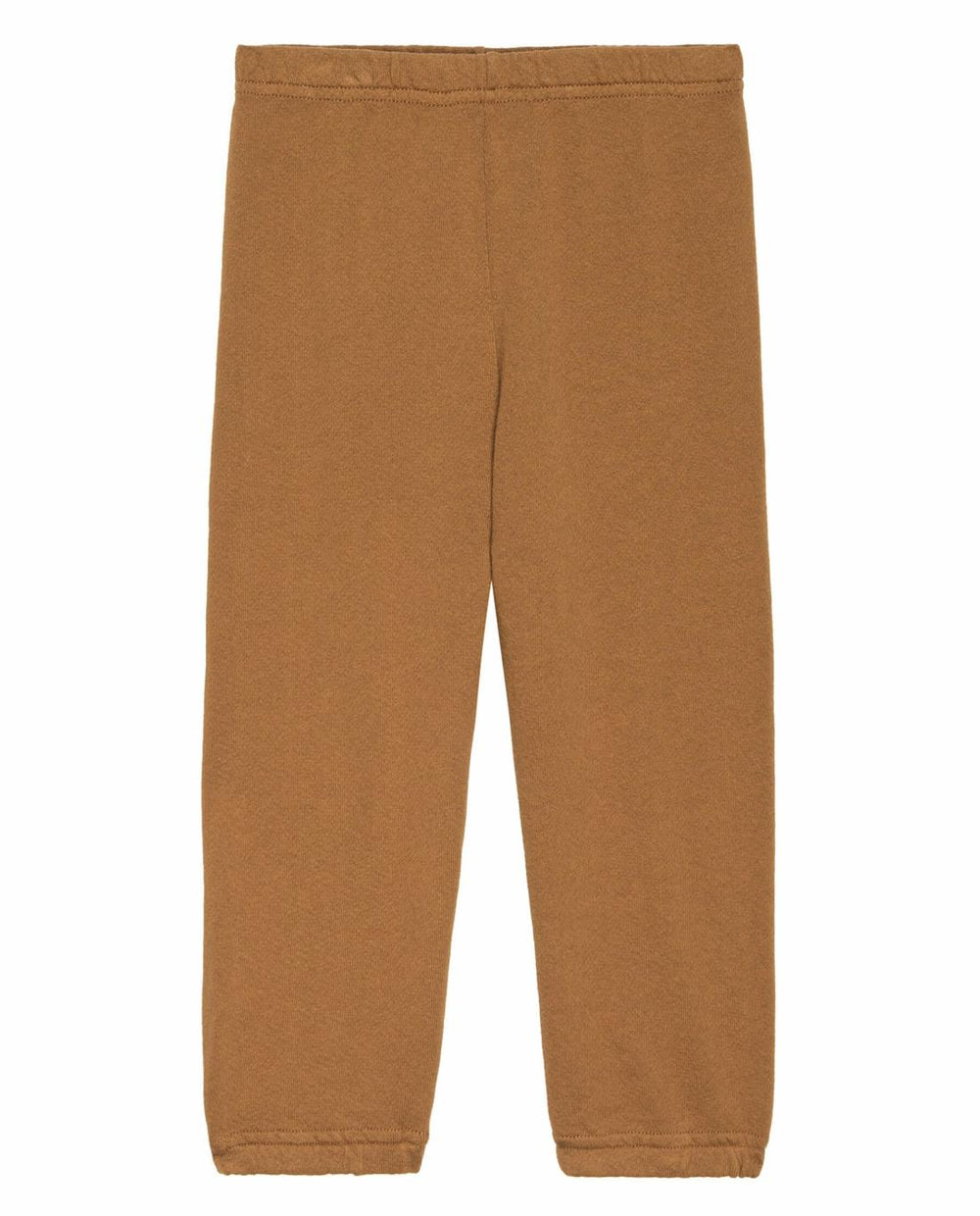 Tees &amp; Sweats | Kids The Great. The Little Stadium Sweatpant. Solid Bright Maple