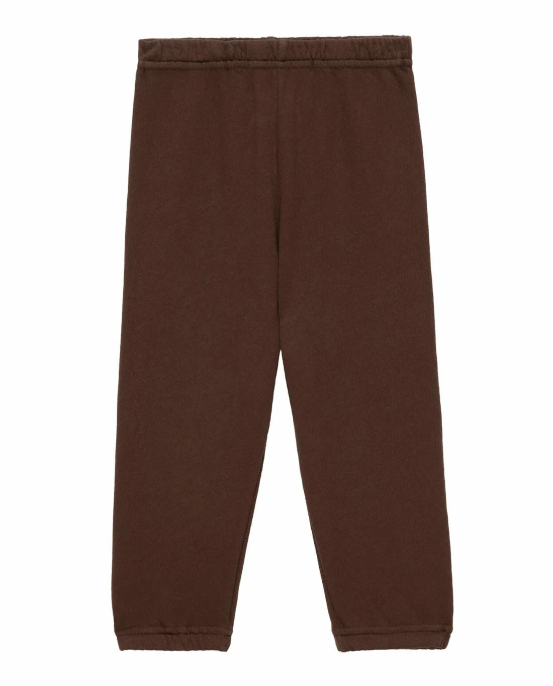 Tees &amp; Sweats | Kids The Great. The Little Stadium Sweatpant. Solid Toasted Walnut