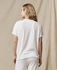 Tees | Women The Great. The Boxy Crew. True White