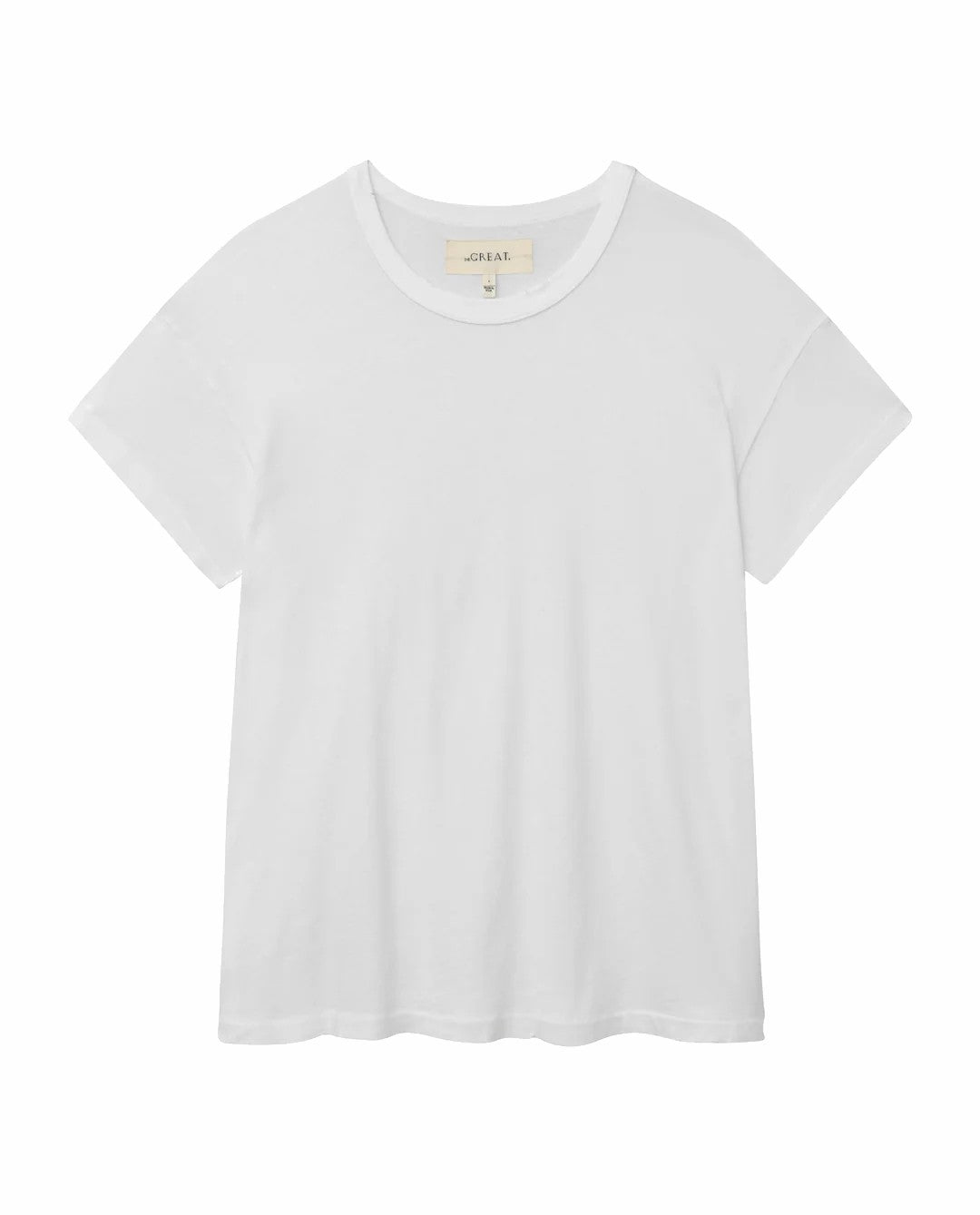 Tees | Women The Great. The Boxy Crew. True White