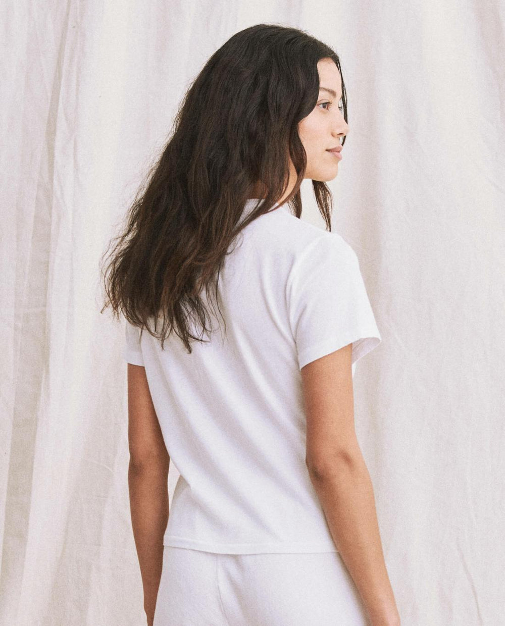Tees | Women The Great. The Little Tee. True White