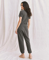 Tees | Women The Great. The Little Tee. Washed Black