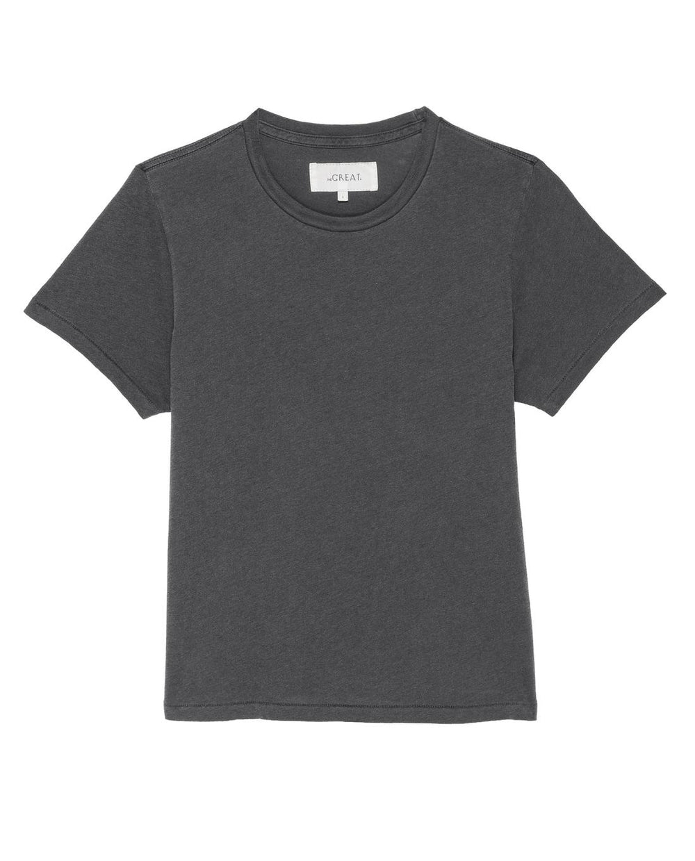 Tees | Women The Great. The Little Tee. Washed Black