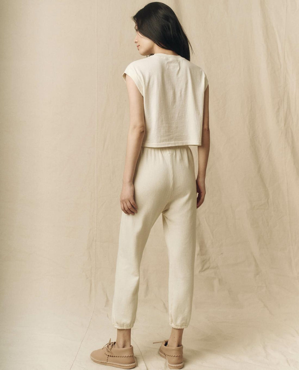 Tees | Women The Great. The Square Tee. Washed White