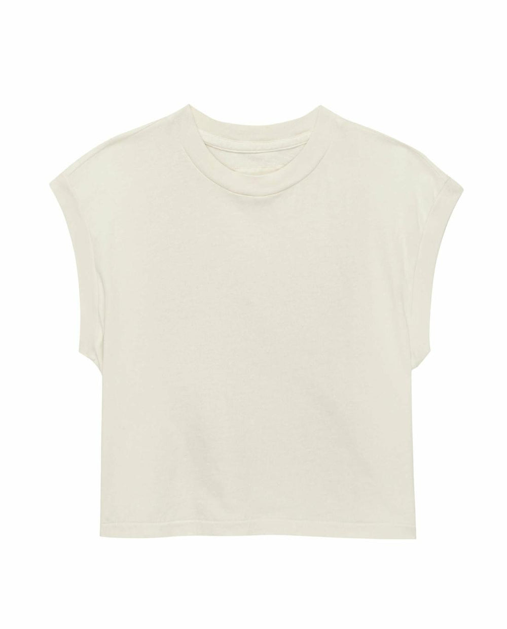 Tees | Women The Great. The Square Tee. Washed White
