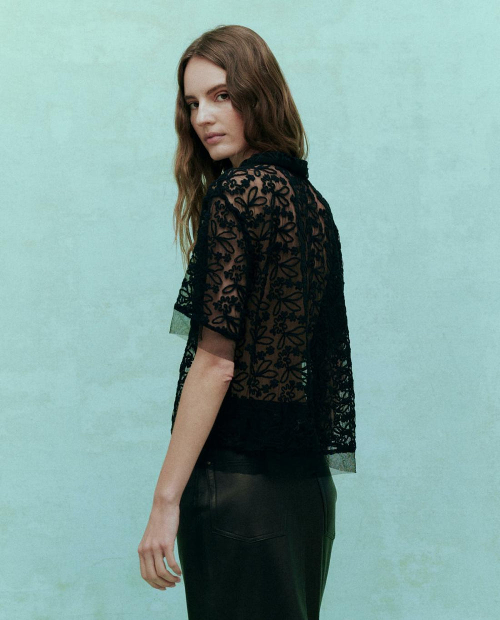 Tops | Women The Great. The Cotillion Top. Black