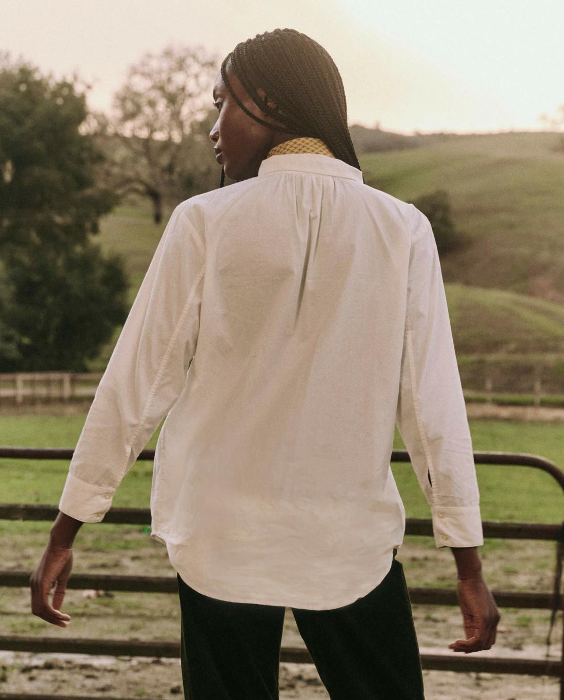 Tops | Women The Great. The Cotton Theater Top. White