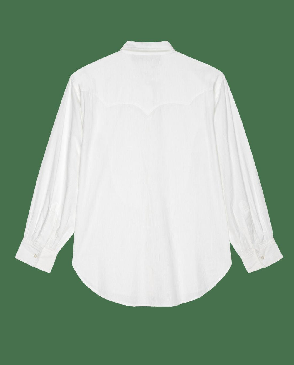 Tops | Women The Great. The Cowboy Tux Top. White