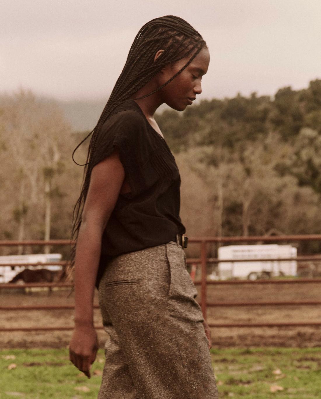 Tops | Women The Great. The Fortune Top. Black