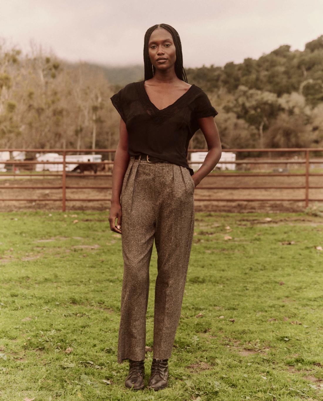 Tops | Women The Great. The Fortune Top. Black