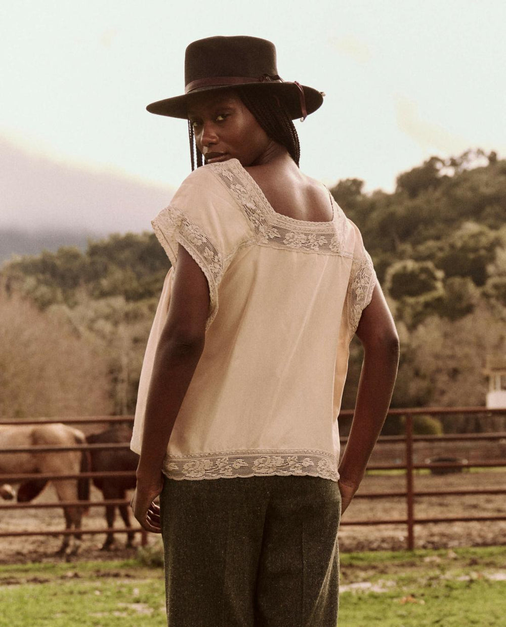 Tops | Women The Great. The Fortune Top. Nude