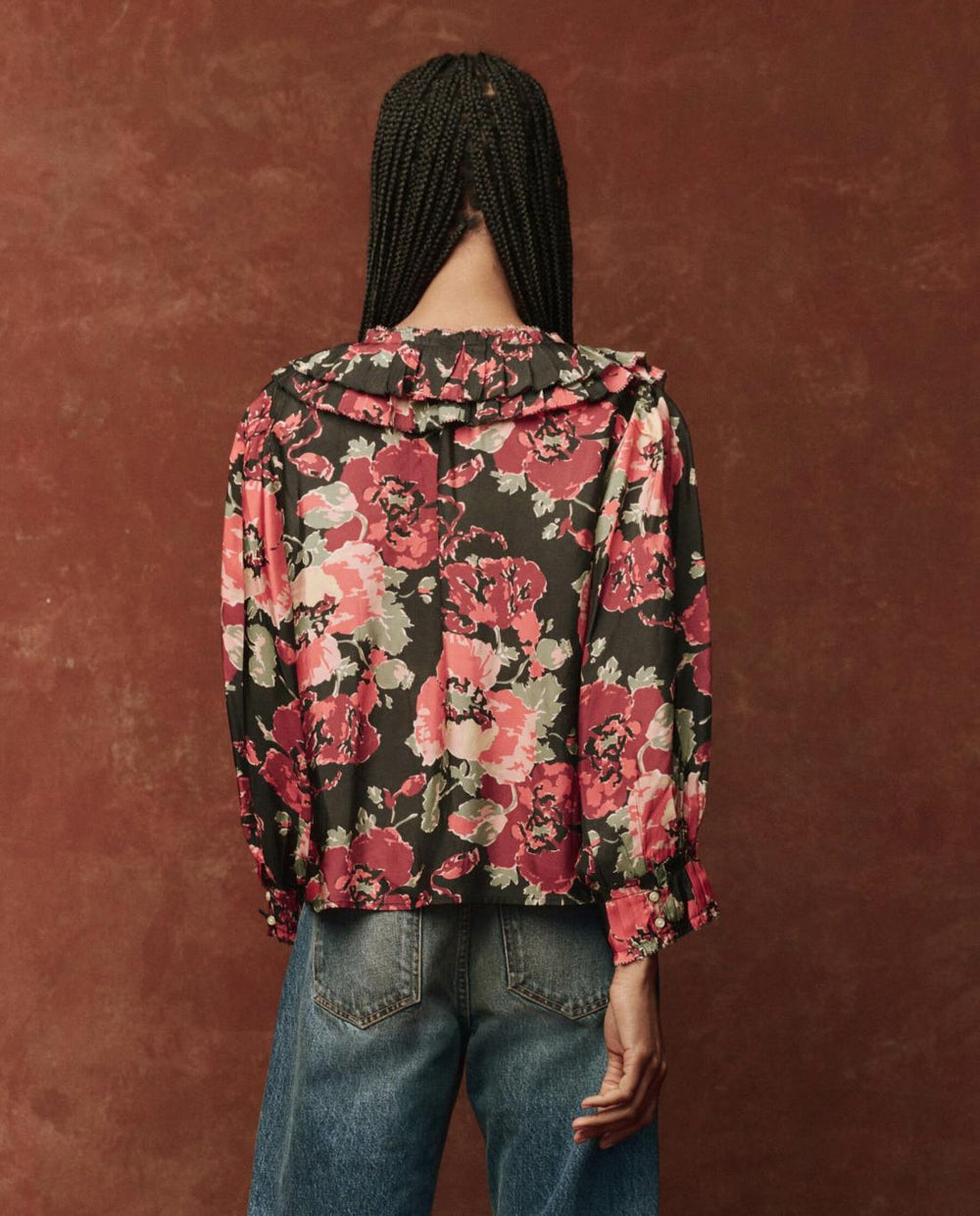 Tops | Women The Great. The Symphony Top. Charming Rose