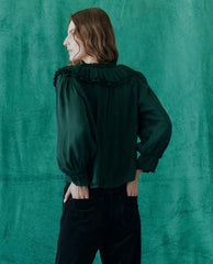 Tops | Women The Great. The Symphony Top. Winter Pine