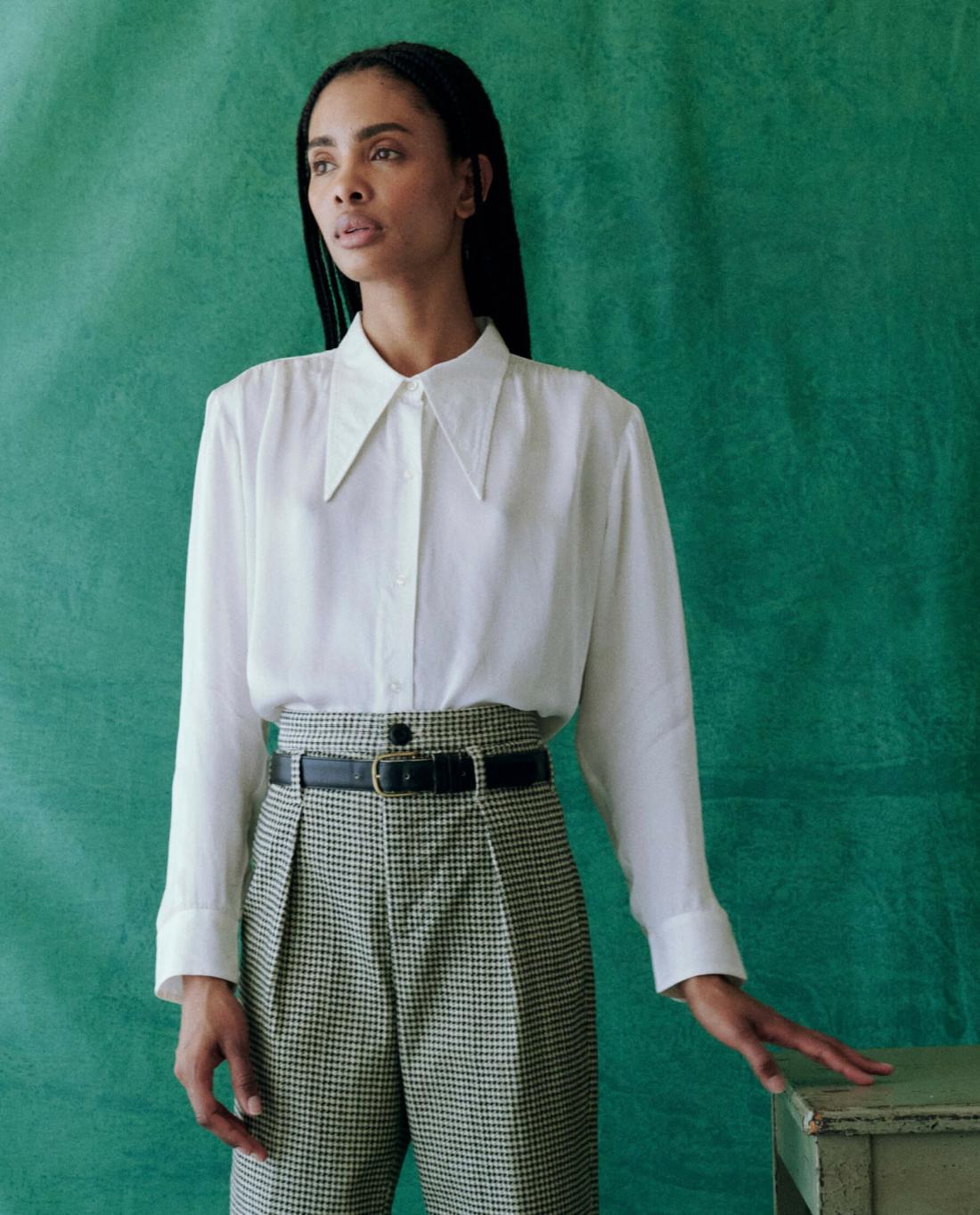 Tops | Women The Great. The Theater Top. White