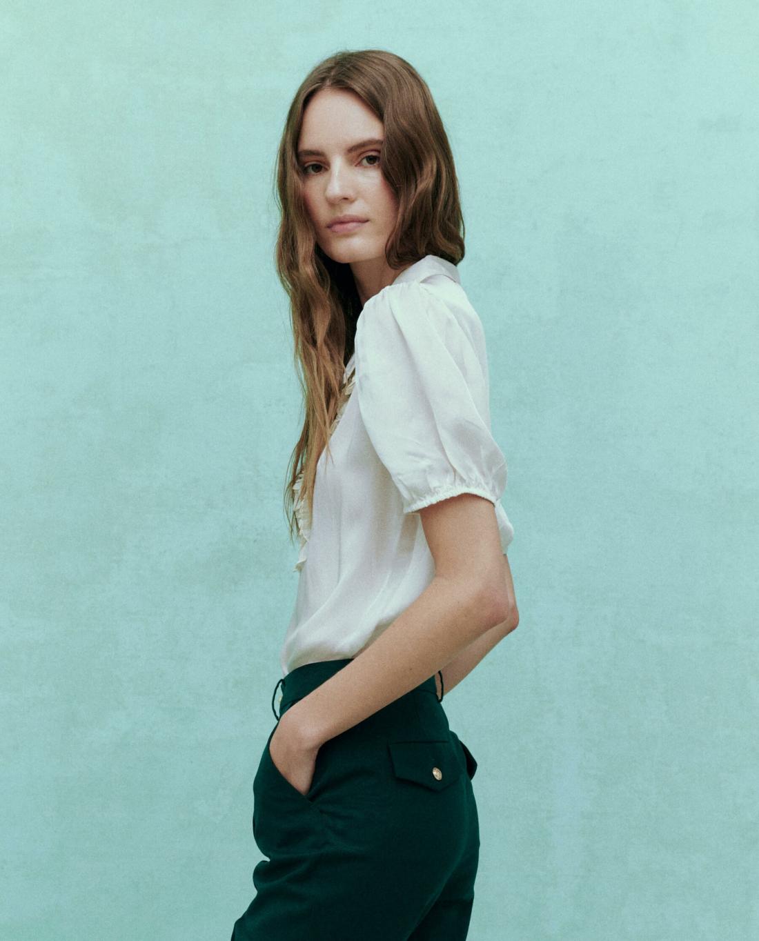 Tops | Women The Great. The Tribute Top. White