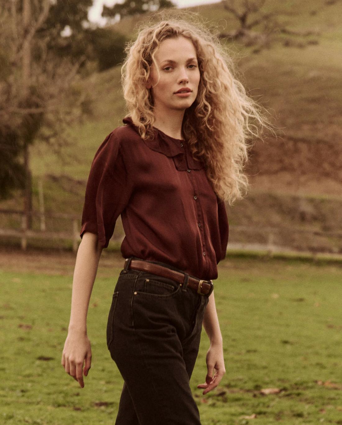 Tops | Women The Great. The Trove Top. Cinnabar